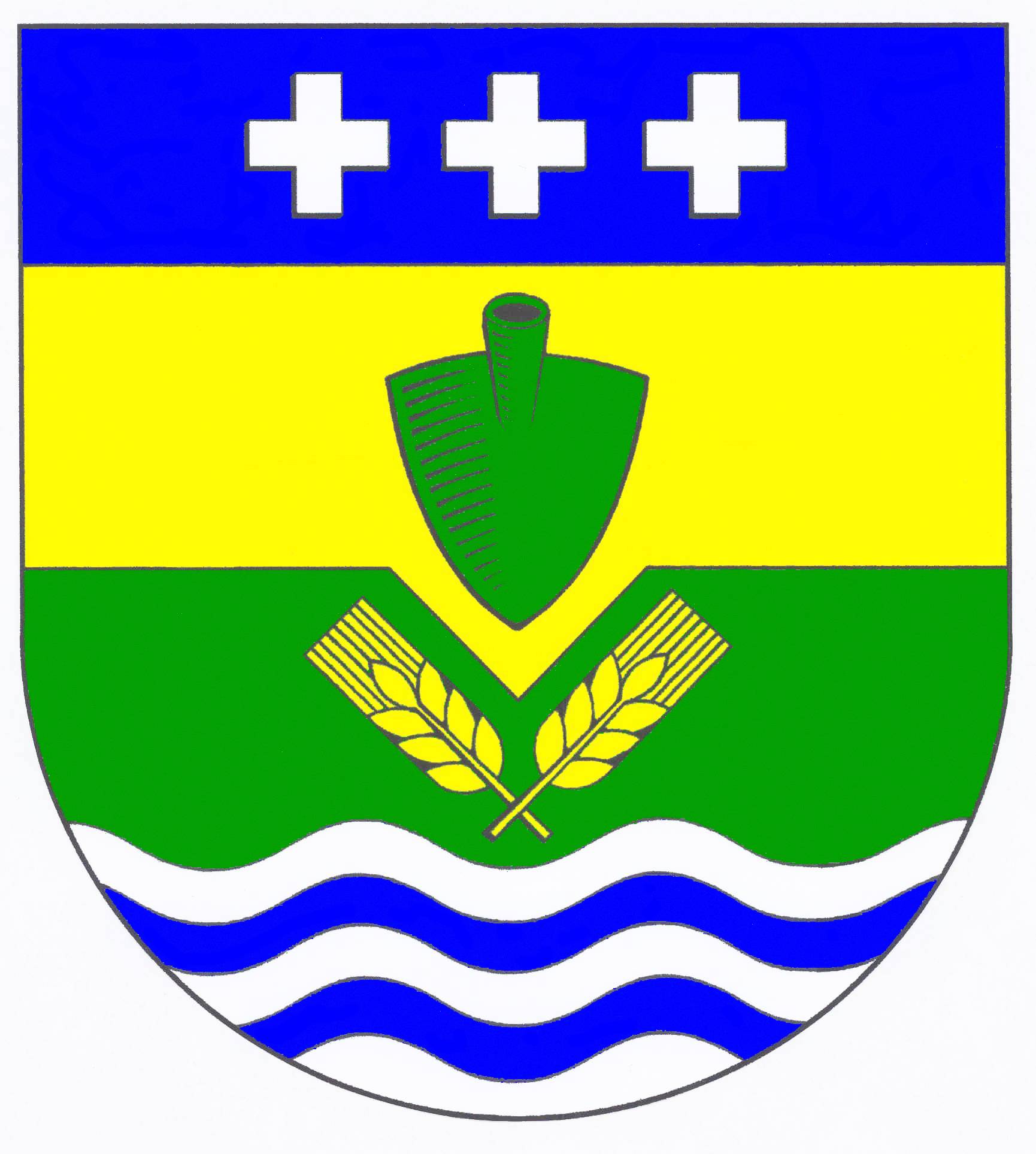 Wappen Amt Nordstrand, Kreis Nordfriesland